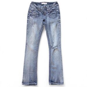 No Boundaries Light Blue Bootcut Jeans